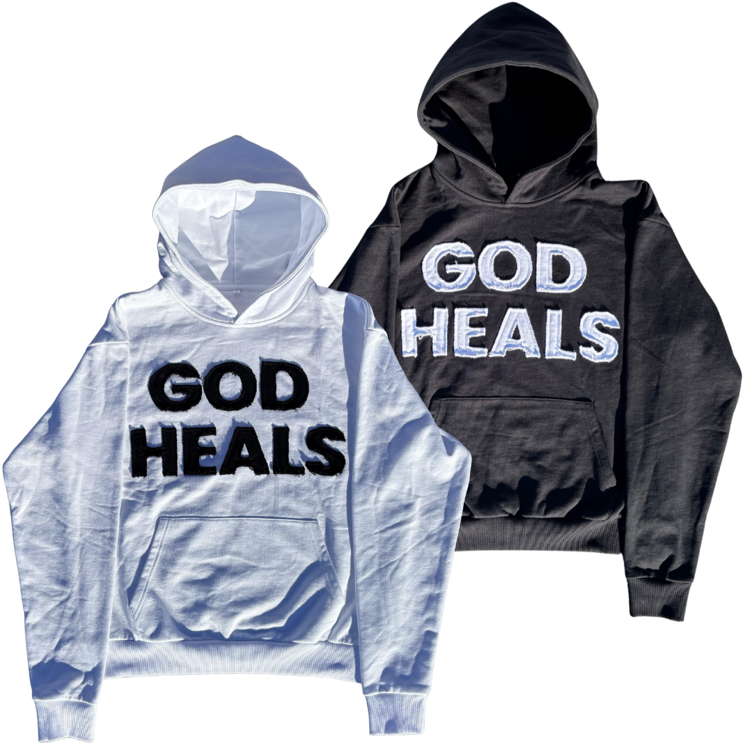 God heals hoodie bundle